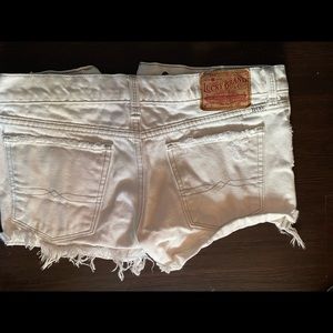 Lucky Brand White Shorts